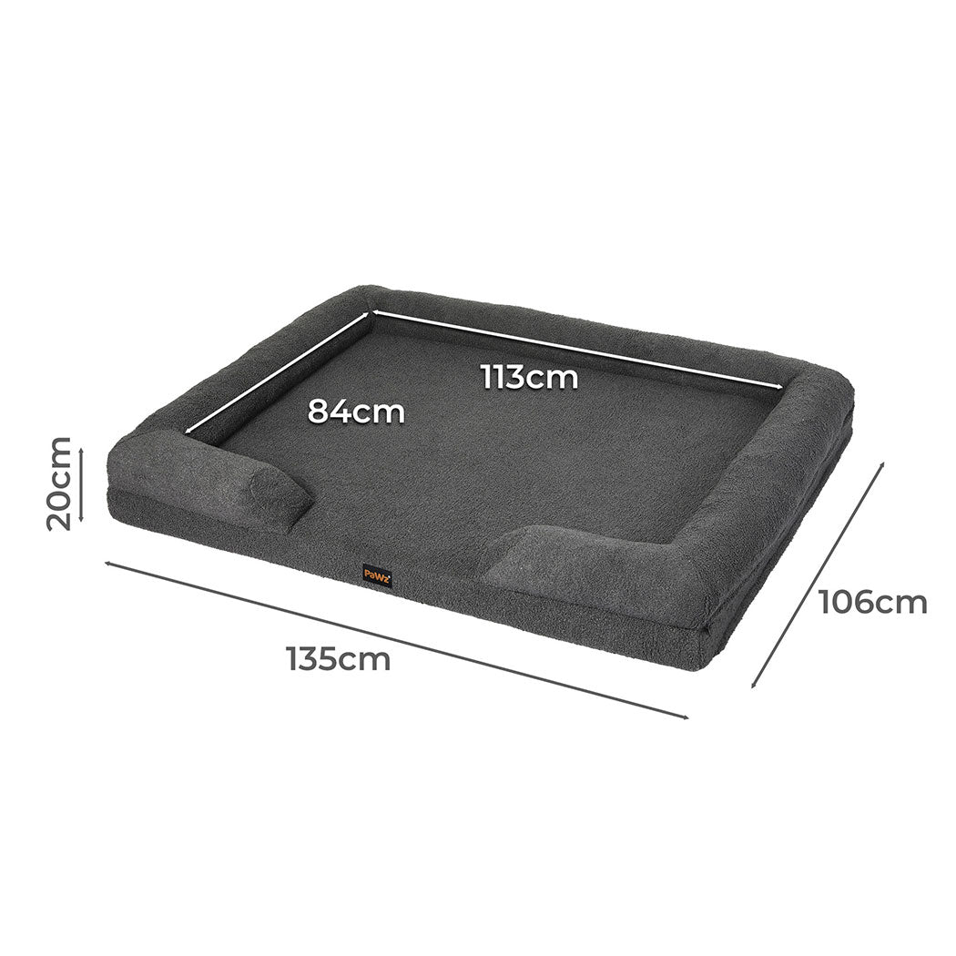 PaWz Memory Foam Pet Sofa Bed-1954802347423174658