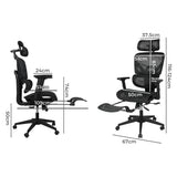 LEVEDE Ergonomic Office Chair Mesh Executive Seat - Front View