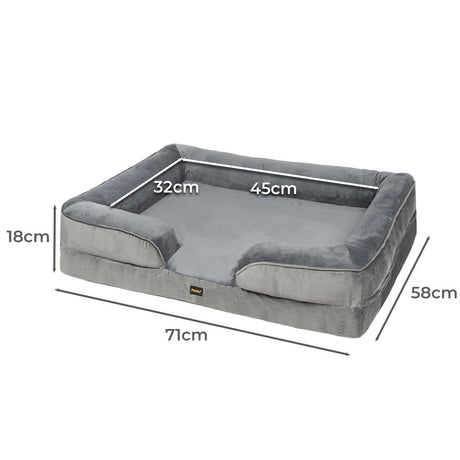 PaWz Memory Foam Pet Sofa Bed Cushion M Medium-2006732993451921410