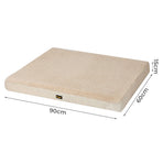 Pawz Dog Bed Soft Pet Mat Cushion Removable Washable-2011971118256230402