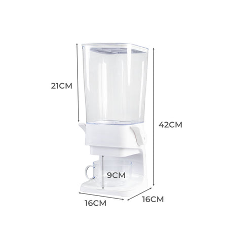 TOQUE Cereal Dispenser 5.5L Grain Container-2018816696466411522