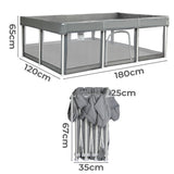 Bopeep Kids Playpen Foldable 120X180-2018816895297392642