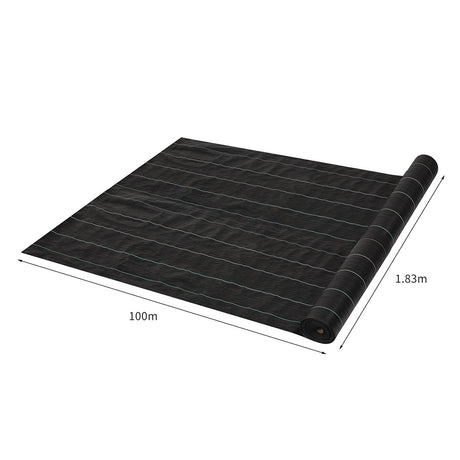 Lambu Weed Mat 1.83mx100m Plant Control XXX-Large-2006732934345789442
