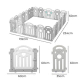 BoPeep Kids Playpen Baby Safety Gate - Front View