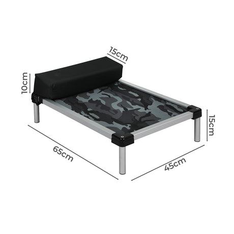 PaWz Pet Trampoline Aluminium Frame M Camoflauge Medium-1954802571113795586