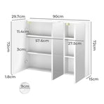 Levede Bathroom Mirror Cabinet 90CM-2018816842503688194