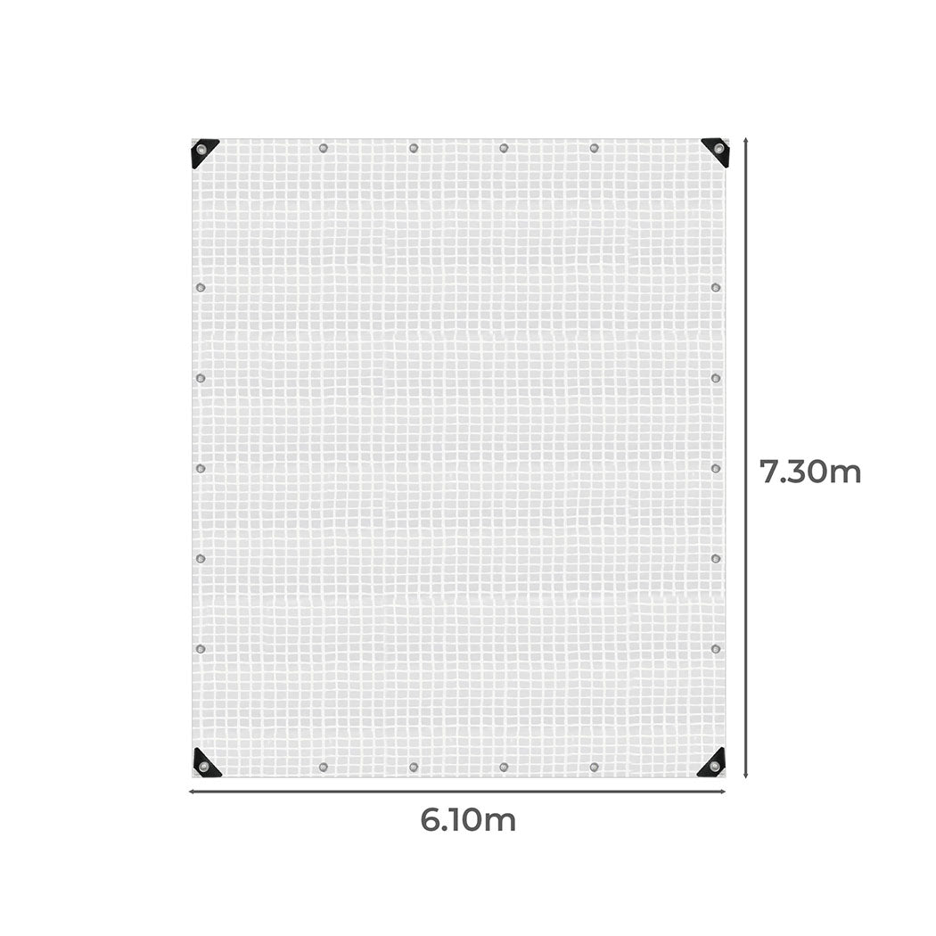 Manan Tarp Tarpaulin 200GSM Camping 6.1mx7.3m-1954802675463884802