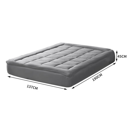 DreamZ Mattress Topper Bamboo Fibre Double-2006733097059618818