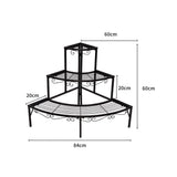 Levede 2x Outdoor Indoor Plant Stand - Front View