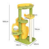 PaWz Cat Tree Kitten Furniture Condo - Front View