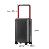 Slimbridge 26" Luggage Wide Handle Hard Case Grey-2018816837244030978