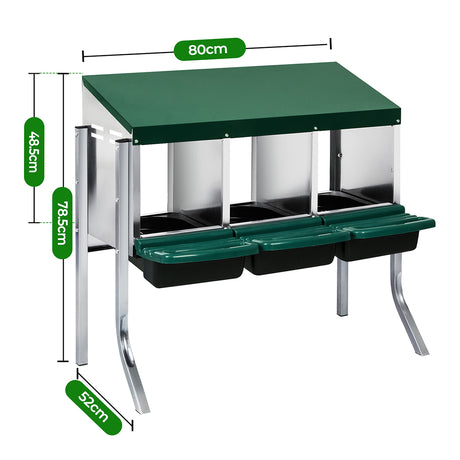 Pawz Chicken Hen Coop Hutch-2006732899507900418