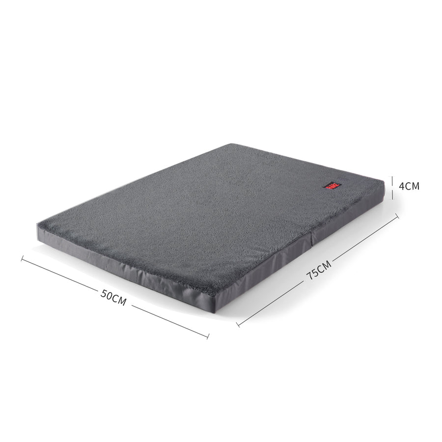 PaWz Pet Bed Foldable Dog Puppy Beds Grey Medium-2018816645446897666