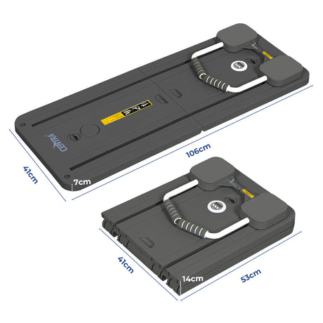 Centra Multifunctional Fitness Abdominal Board Grey-2018816779614294018