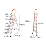 Traderight 6 Step Ladder Folding Aluminium-2018816834136051714