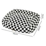 Pawz Dog Bed Calming Pet Plush Bed Soft Washable Bed-2011971121976578050