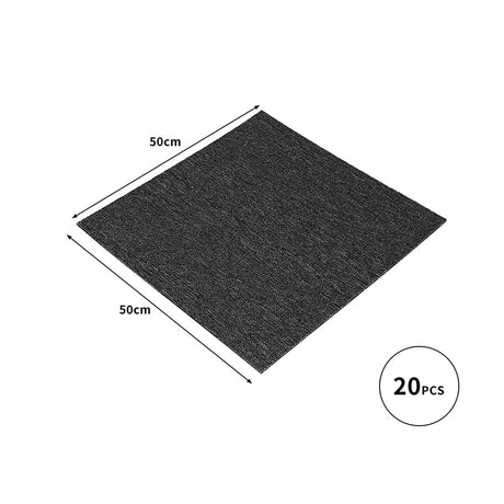 Marlow 20x Carpet Tiles 5m2 Box Heavy-1954802486812479490