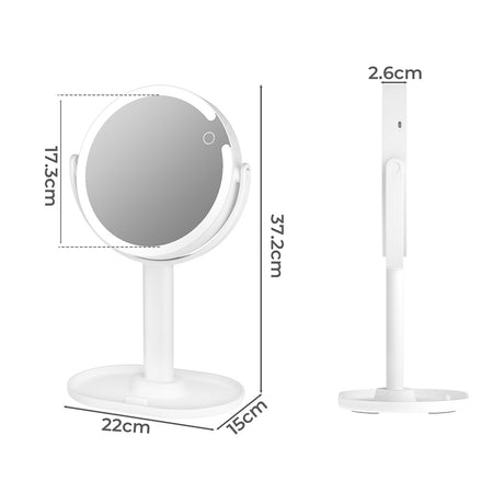 Yezi 10x Magnifying Makeup Mirror with LED Light-2006733389893341186