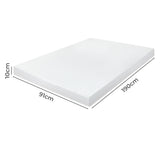 Dreamz Dual-Layer Memory Foam Mattress Topper 10cm-2017004949132677122