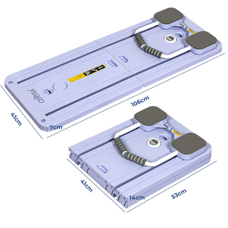 Centra Multifunctional Fitness Abdominal Board Purple-1954802455082569730