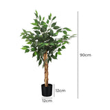 Lambu 90CM Artificial Tree Fake Plants Home Decor - Front View