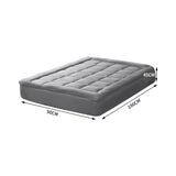 DreamZ Mattress Topper Bamboo Fibre - Front View