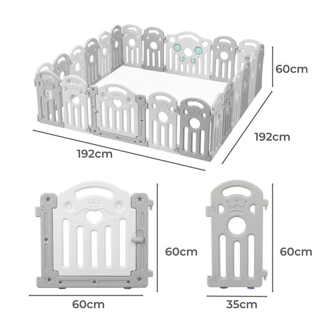 BoPeep Kids Playpen Baby Safety Gate-2006732868876898306