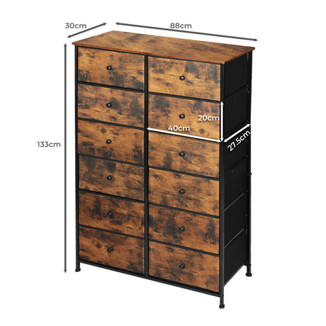 Levede Storage Cabinet Tower Chest 150 Pcs-2006733273144889346