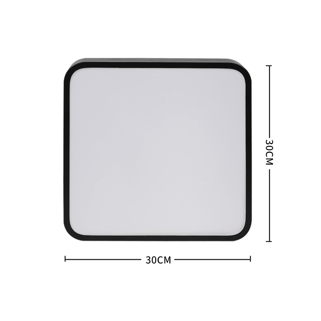 EMITTO 3-Colour Ultra-Thin 5CM LED Ceiling 36W Black-2018816684705583106