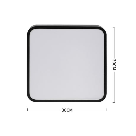 EMITTO 3-Colour Ultra-Thin 5CM LED Ceiling 36W Black-2018816684705583106