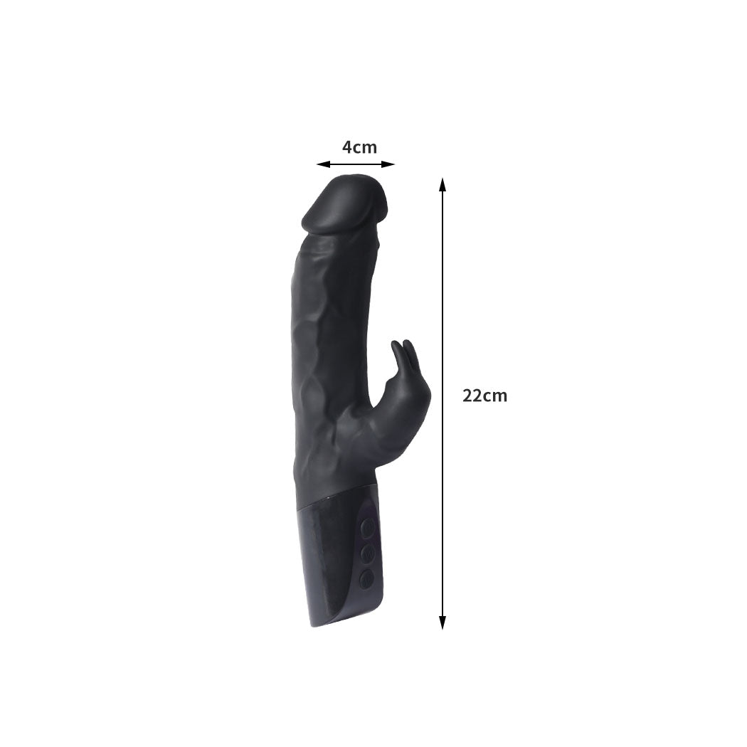 Urway Vibrator Dildo Masturbator Heating Black-2006733045285130242