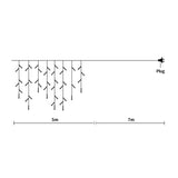 Curtain Fairy String Lights Wedding Cool White 300 LED-2018816729056153602