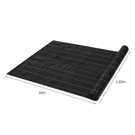 Lambu Weed Mat 1.83mx50m Plant Control XX-Large-2006732934178017282