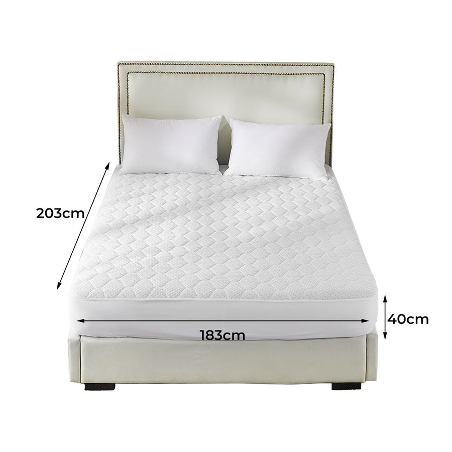 Dreamz Mattress Protector Topper Bamboo King-2006733085831467010