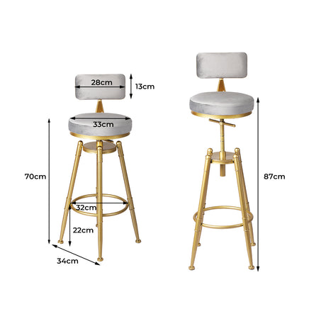 Levede 1x Bar Stools Kitchen Stool Chair-2018816863986913282