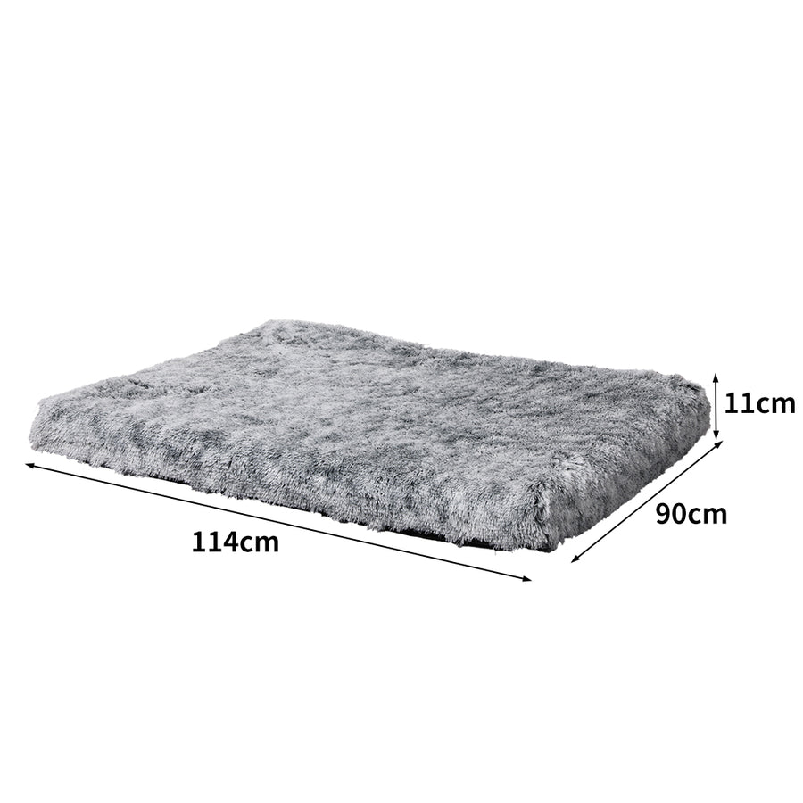PaWz Dog Mat Pet Calming Bed Memory L Charcoal Large-2018816707921055746