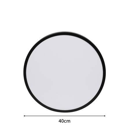 EMITTO Ultra-Thin 5CM LED Ceiling Down 30W Black-2018816752900771842