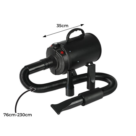 Dog Cat Pet Hair Dryer Grooming Blow Black-2006732968026050562