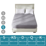 Dreamz Mattress Protector Topper Bamboo Queen - Front View