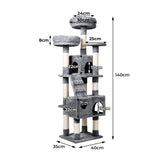 PaWz Cat Trees Scratching Post Scratcher - Front View
