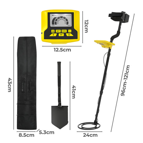 Traderight Metal Detector–Waterproof,LCD Display,24cm Coil-1960920172965531650