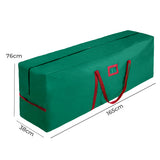Christmas Tree Storage Bag Extra Large Green - Front View