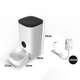 PaWz 6L Auto Feeder Pet Automatic Camera - Front View