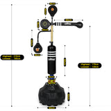 Centra Boxing Speed Ball Free Standing Punching Bag Reflect Reaction Training - Front View