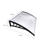 Mountview Window Door Awning Outdoor 1M X 1.5M Transparent 1x1.5M-2018816889400201218