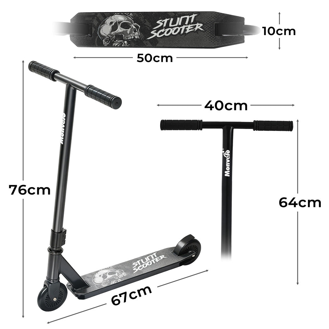Monvelo Stunt Scooter Kids 360� Freestyle Tricks Ride-2006732792112746498