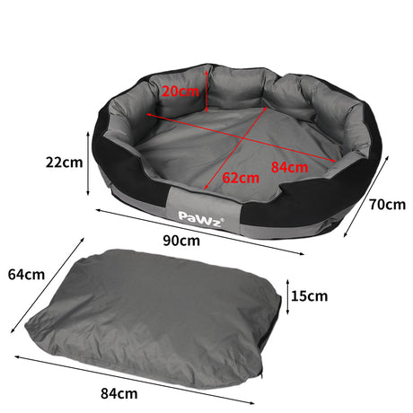 PaWz Waterproof Pet Dog Calming Bed Medium-1954802552512057346