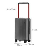 Slimbridge 20" Luggage Wide Handle TSA Lock Grey-2018816798803234818