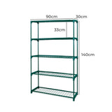 Levede 2x5 Tier Plant Shelve Garden - Front View