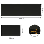 Marlow Kitchen Rug 2PCS Non Slip Anti Fatigue Mat Black-2006732689335521282